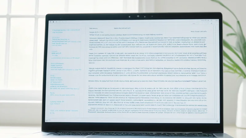 A printed draft examined under a magnifying glass